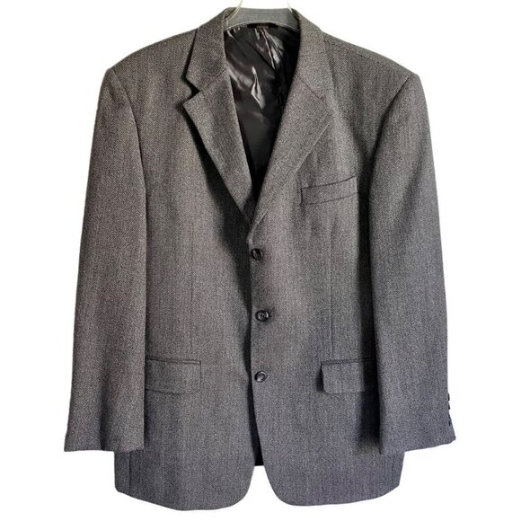 Montefino 3 Button Sports Coat Jacket Blazer Size 42R - Picture 1 of 9